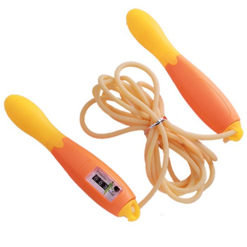 1 pc oefeningen workout sportschool fitness oefening springtouw springteller automatische digitale springtouwen gereedschap
