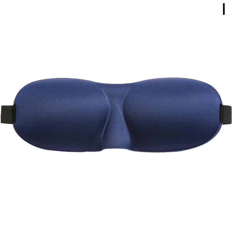 3d slaapmasker slaapmasker ja / nee neus oogmasker bedekking schaduw ooglapje anders zacht draagbaar blinddoek reis ooglapje: I