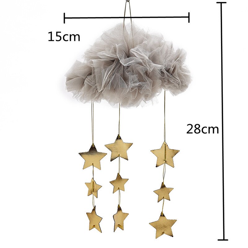 Ins, fait à la main, accessoire de photographie pour -né, dans le berceau, décor pour chambre de bébé, décoration pour chambre de bébé