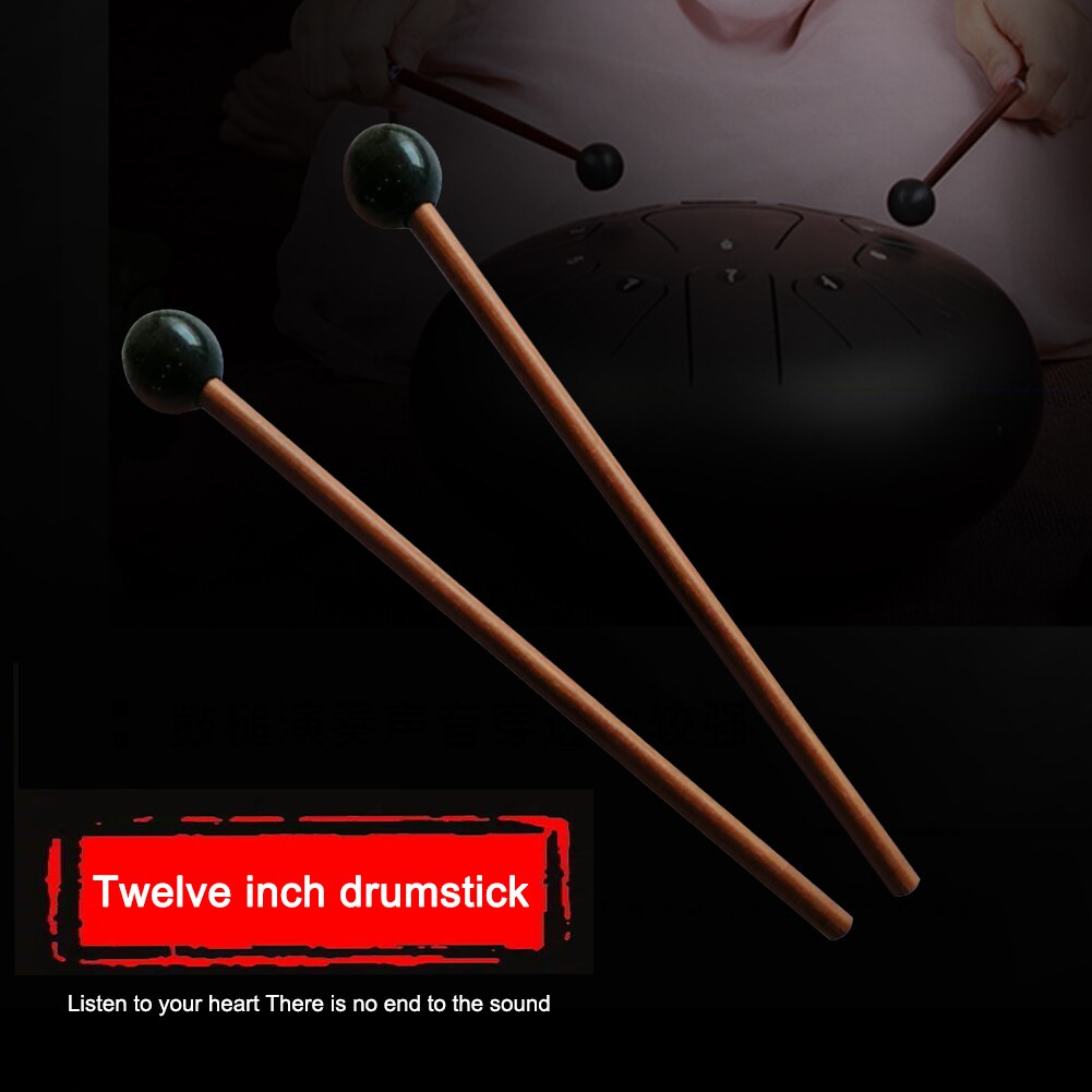 21Cm Lengte 1 Paar Massief Houten Tong Drum Drumsticks Professionele Mallet Voor Xylofoon Marimba Percussie Muziekinstrumenten