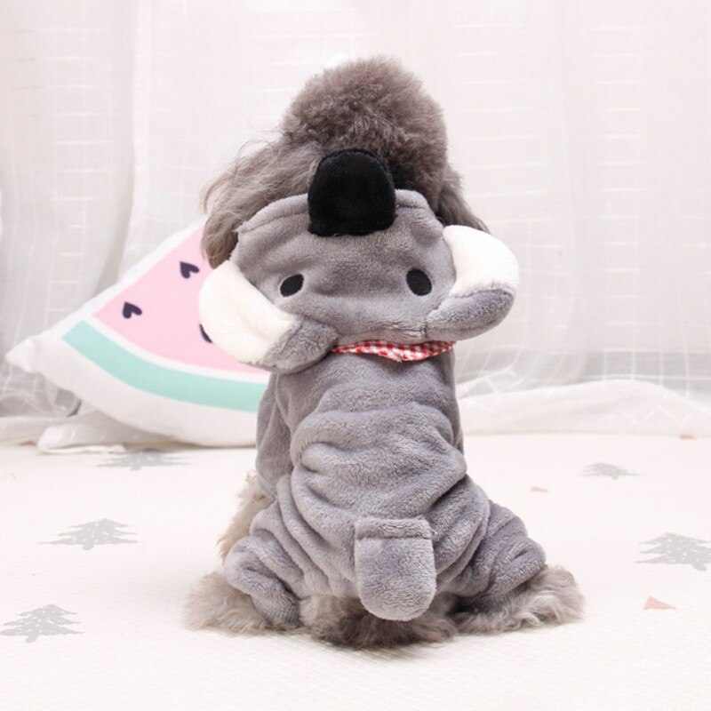 Dog Clothes For Chihuahua Pet Bear Pig Costume Puppy Hoodies Rabbit Dog Coat Jacket Rabbit Pajamas Clothes Pug Bulldog ~