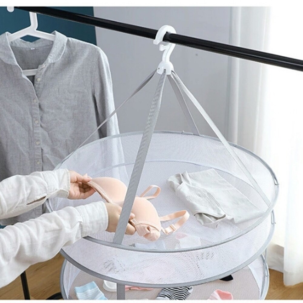 Opvouwbare hangmand, droogrek, net, hanger
