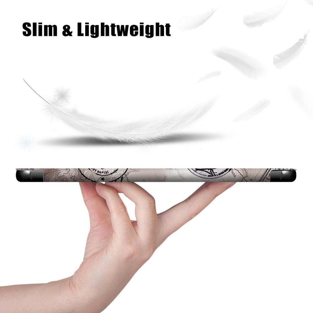 For Samsung Galaxy Tab S6 Lite Case 10.4 Inch Samsung Tab S6 Lite SM P610 P615 Pu Leather Protective Case Cover