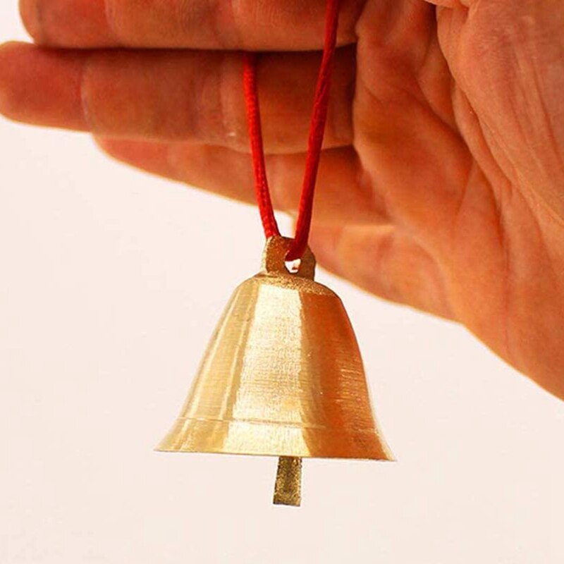 5 pièces vache cheval mouton pâturage laiton cloches ferme Animal corne cloche noël sonnette collier pour animaux de compagnie breloques décoration