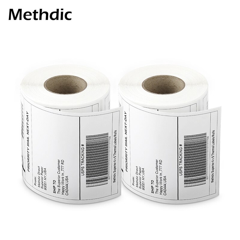 Imprimante d'étiquettes d'expédition thermique étanche Methdic 4X6