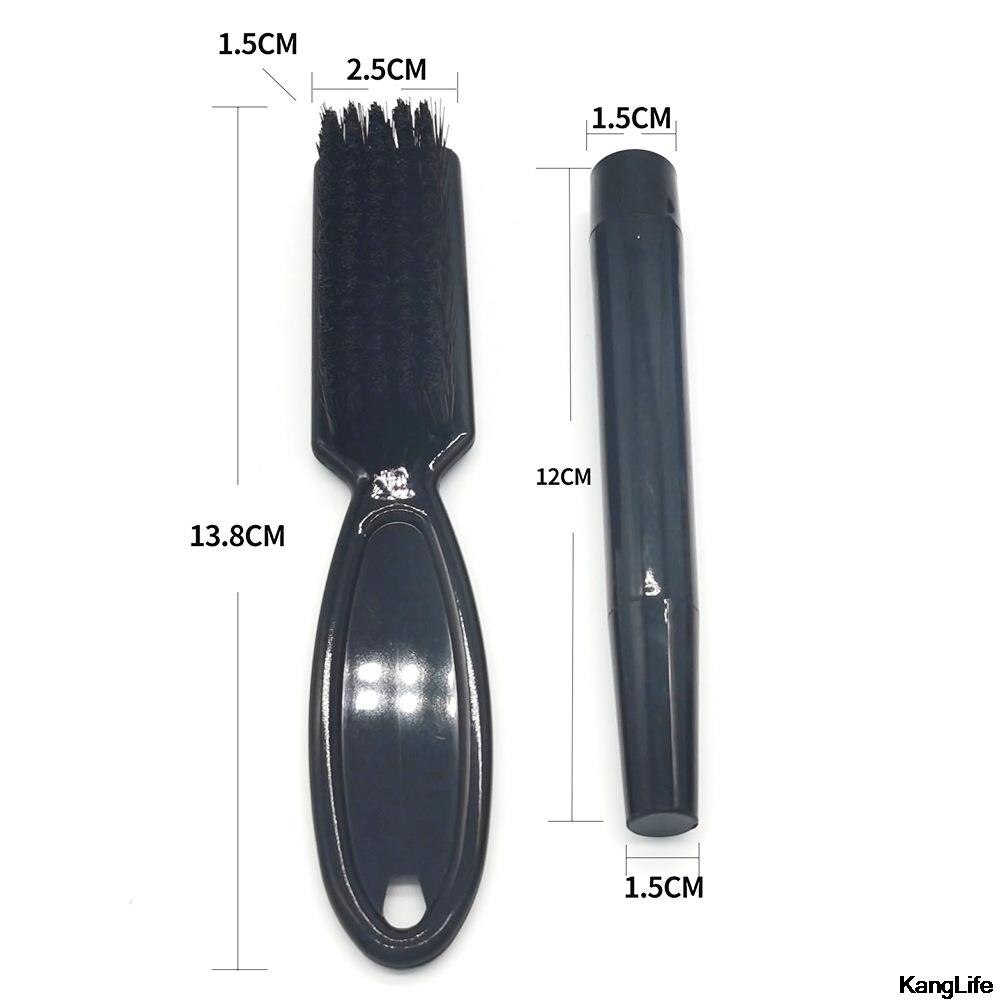 Baard Pen Vier Gevorkte Baard Filler Potlood En Borstel Baard Enhancer Waterdicht Snor Coloring Vormgeving Gereedschap Haar Potlood