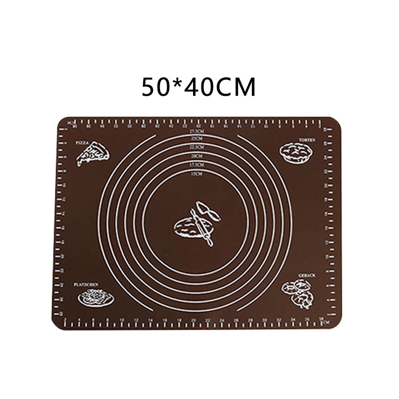 Vip Siliconen Bakken Mat Milieuvriendelijke Mat Voor Rolling Deeg Pad Grote Non-stick Oven Patisserie Bakken Accessoires Gereedschap