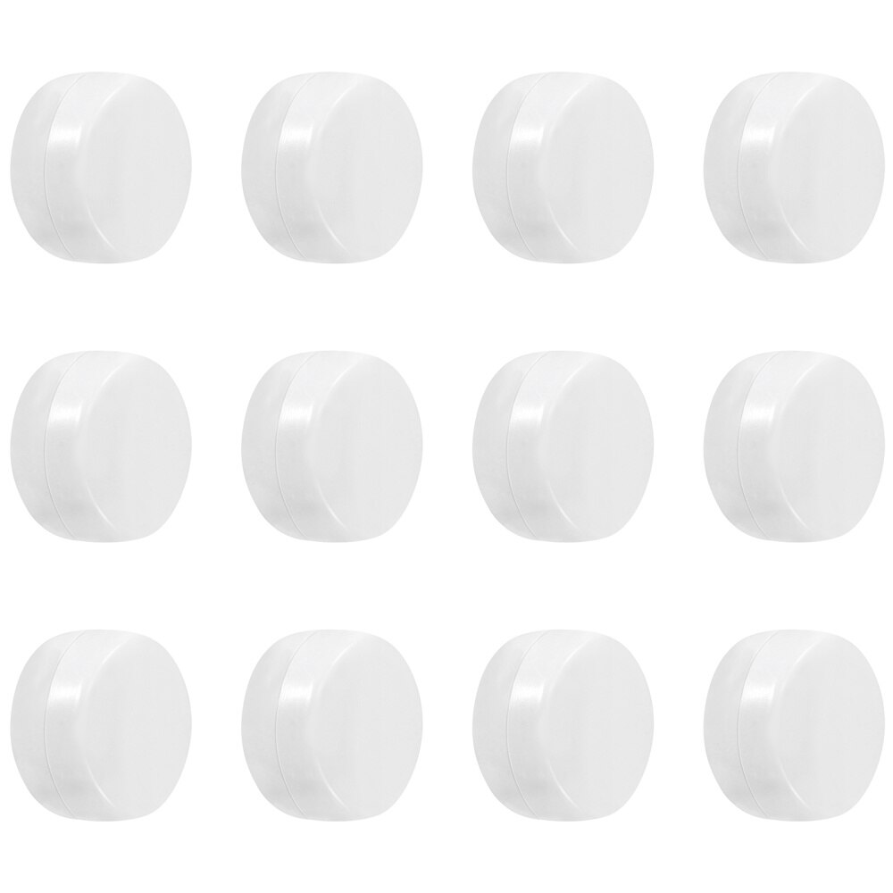 Toyvian White Rattle Noisemakers 22mm Squeaker Toys Baby Infant Playthings Ring Box