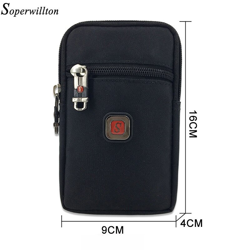 Soperwillton saszetka na pasek talii pakuje piterek telefon torba Wateproof 1680D Oksford gąbka ochrona mężczyźni kobiety mężczyzna kobieta #806: Waist torba
