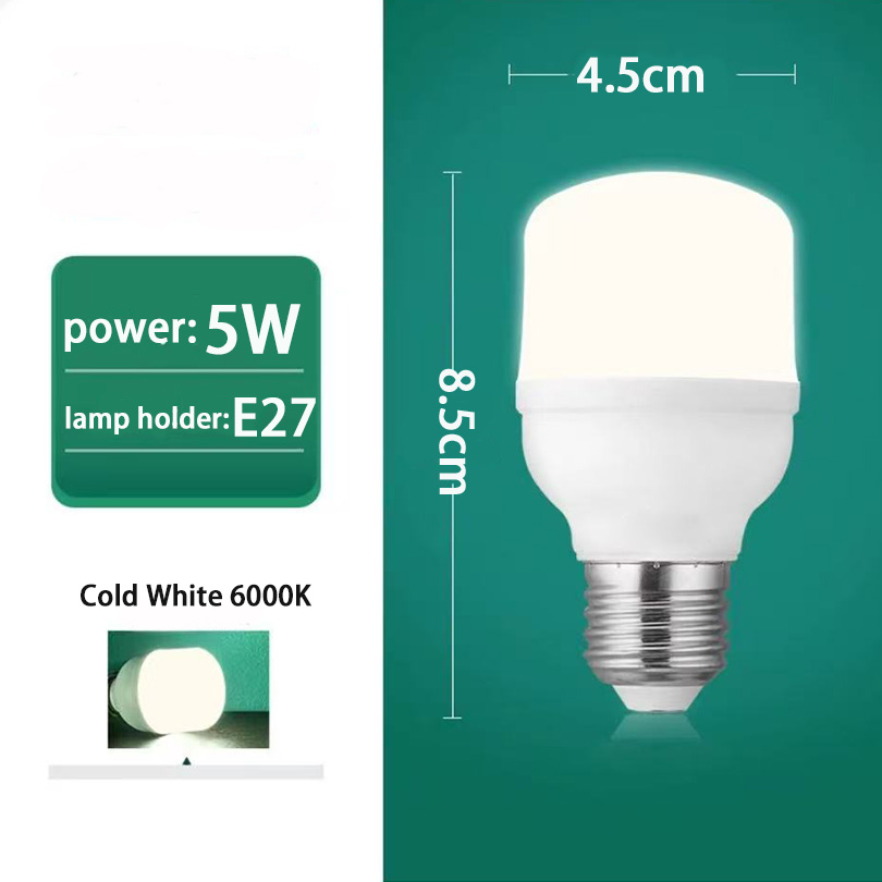 Bombillas LED grandes E27 20W 30W 40W 50W luces de boca de tornillo lámpara de ahorro de energía Interior sala de estar dormitorio iluminación de oficina: Borgoña / changeable