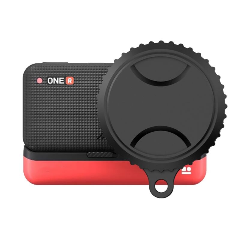 Mykt silikon linsedeksel støvtett beskyttende linsedeksel til insta 360 en r kamera 1- tommers vidvinkel objektivtilbehør