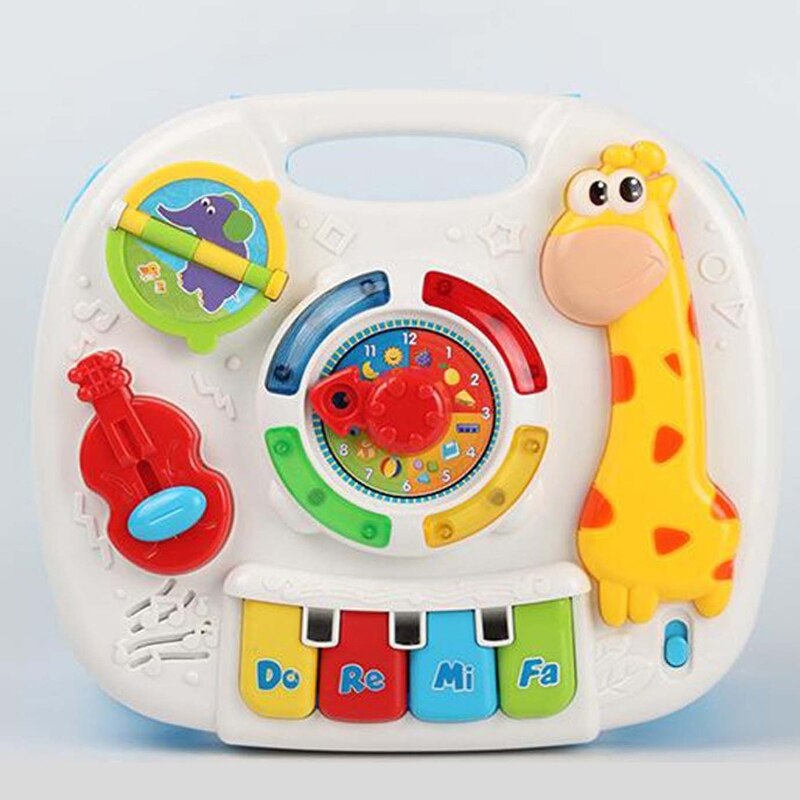 Infants Musical Instrument Learning Table Baby Animals Piano Educational Toys