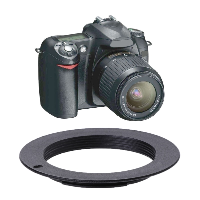 Anillo adaptador de montaje M42 a NIKON AI para NIKON D7100 D3000 D5000 D90 D700 D60, 1 unidad