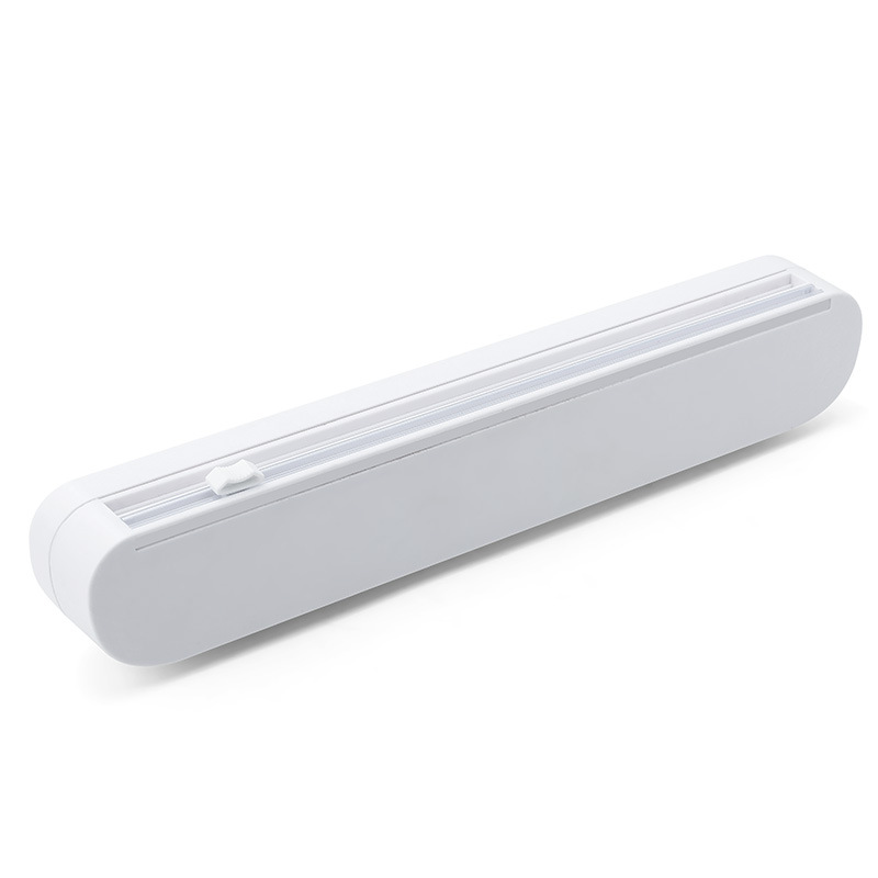 Eten Wrap Dispenser Folie Vershoudfolie Roll Folie Cutter Plastic Houder Opslag Voor Keuken Wrap Vershoudfolie Dispenser Cutter: Default Title