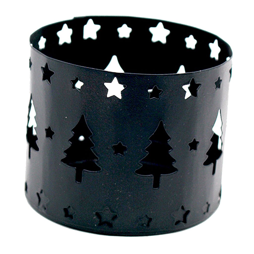 Jul ihålig ljusstake ljusstake jul dekor fest dekoration, natt ljus tillbehör hållare skål kopp