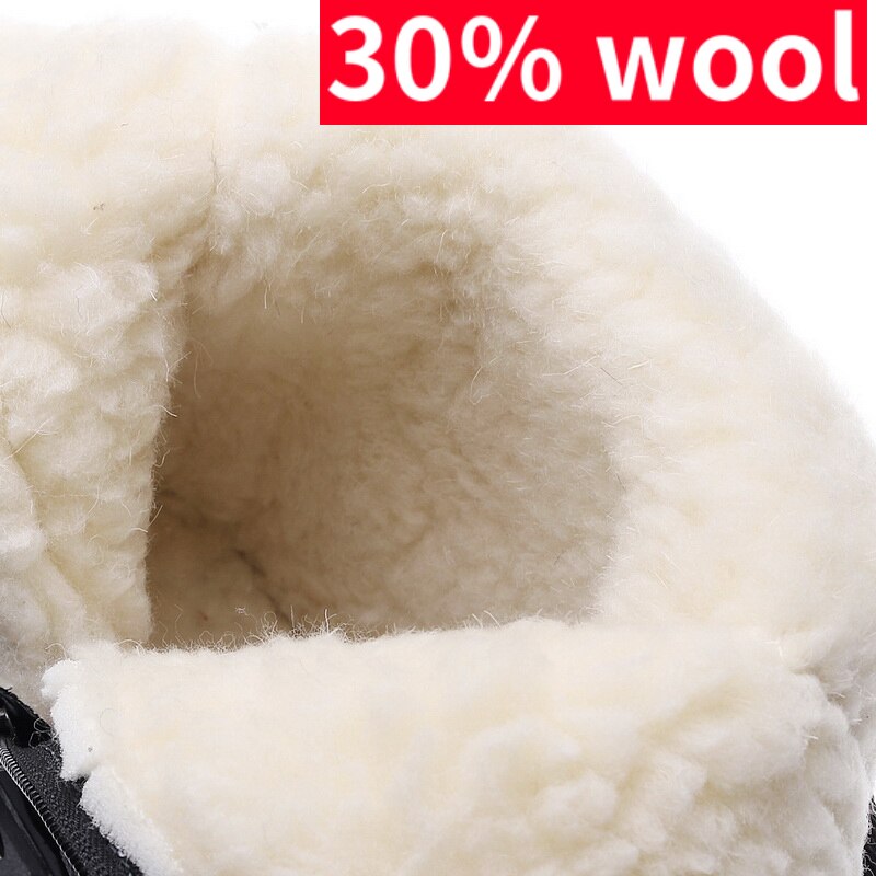 Winter Dikke Paar Snowboots Plus Fluwelen Warm Zijrits Outdoor Toevallige Korte Laarzen Koude Weerstand Mannen Katoen schoenen