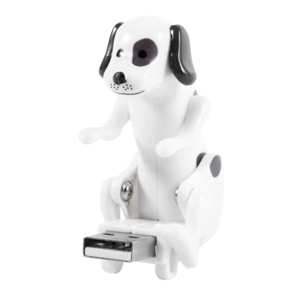 Funny Cute Pet Usb Humping Spot Dog Usb Dongle Christmas Office Tool USB Humping Spot Dog Office Tool Office Worker: white