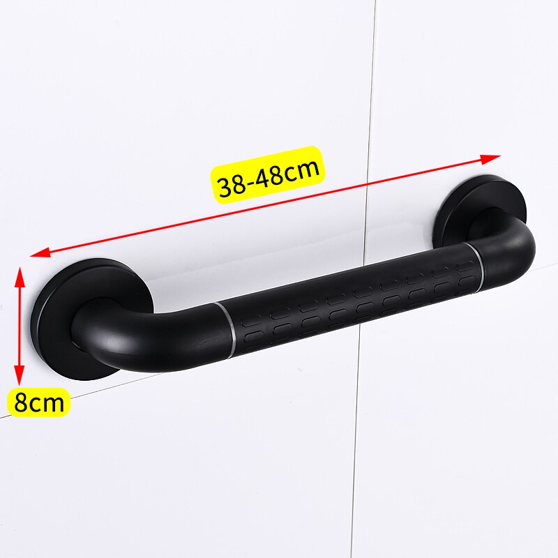 Pasamanos de seguridad sin barreras, Barras de agarre de acero inoxidable para baño para ancianos y discapacitados, montaje en pared, Mango antideslizante para bañera y ducha