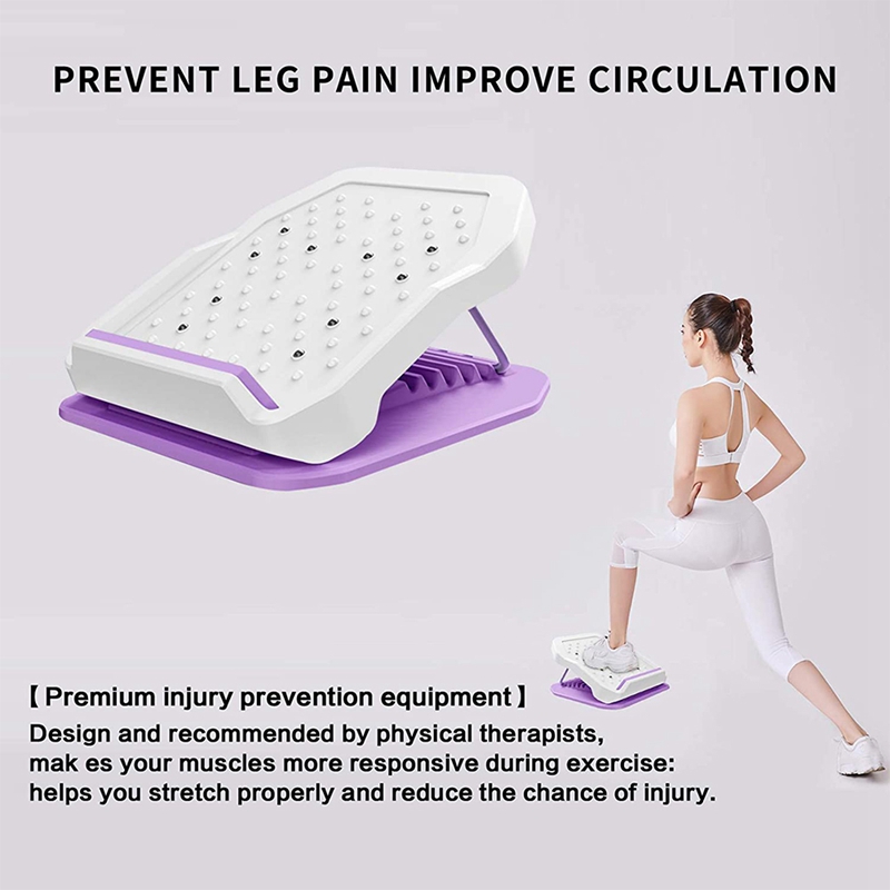 ELOS-Portable Slant Board,Adjustable Incline Board and Slant Board for Calf Stretch, - Incline Board Up to 520 LBS Capacity