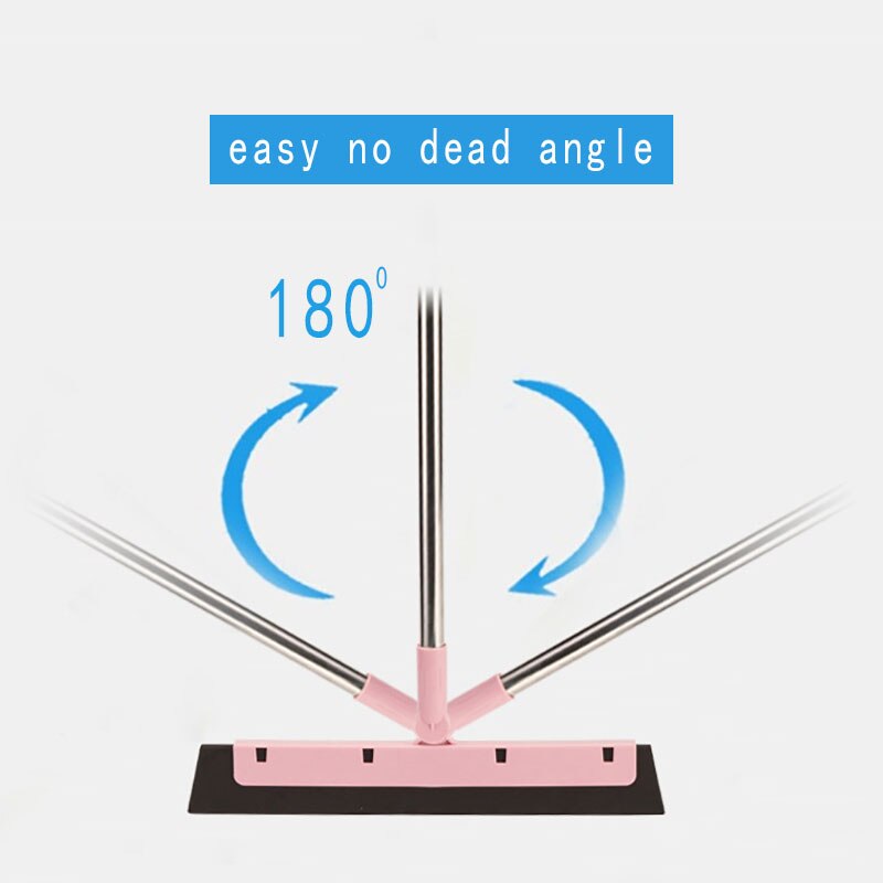 Magic Broom Sweep the Floor Household Wiper Soft Cleaning Brush Mop Dust Hair Stainless Steel Broom Wooden Floor Cleaning Tools