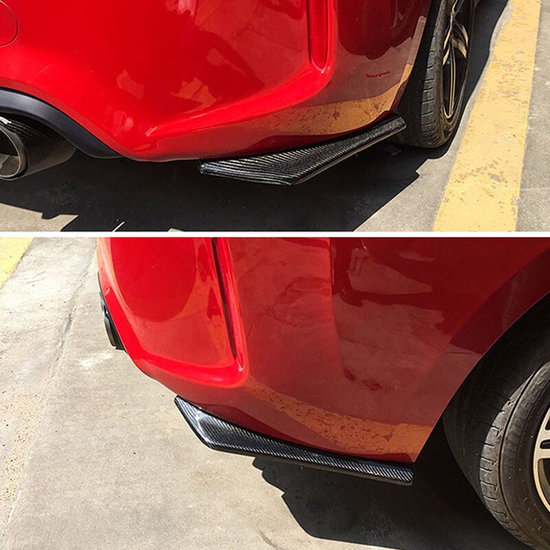 2 pieces Universal rear bumper lip spoiler diffuser for Suzuki SX4 SWIFT Alto Liane Grand Vitara Jimny SCross