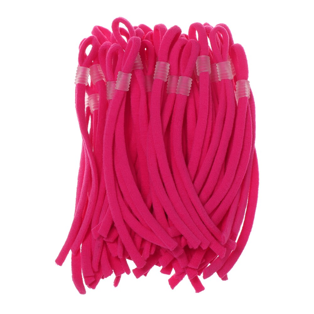 50 stuks verstelbare elastische koorden, gespen, rubberen band, rekkoorden voor doe-het-zelf maskers, naaiaccessoires, rekkoorden met gesp: 8