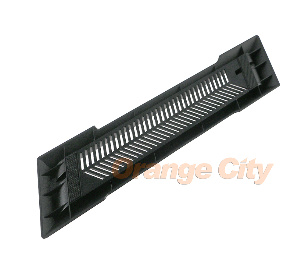 Schwarzer, rutschfester, vertikaler ständer mit dockingstation und halterung für  ps4 schlanke konsolen (inkl. verpackung)