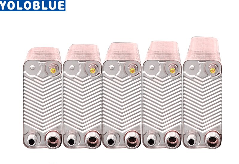 24 Plates stainless steel heat exchanger Brazed plate type water heater SUS304