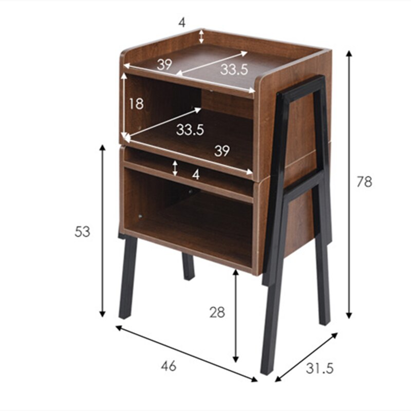 small simple home small side table coffee table sofa side table bedside table living room small tea table