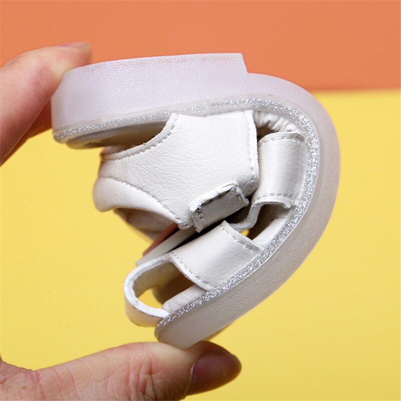 AOGT Neue Baby Sandalen für Mädchen Niedliche Prinzessin Kleinkind Sandalen Weichen Nicht-slip Baotou Sommer Mädchen Infant Schuhe