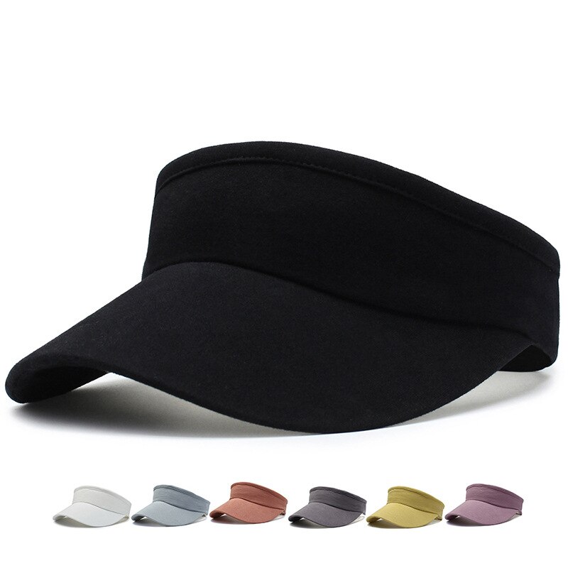 Summer Women Sun Visor Hat Outdoor Sports Running Baseball Cap Hats Beach Empty Hat