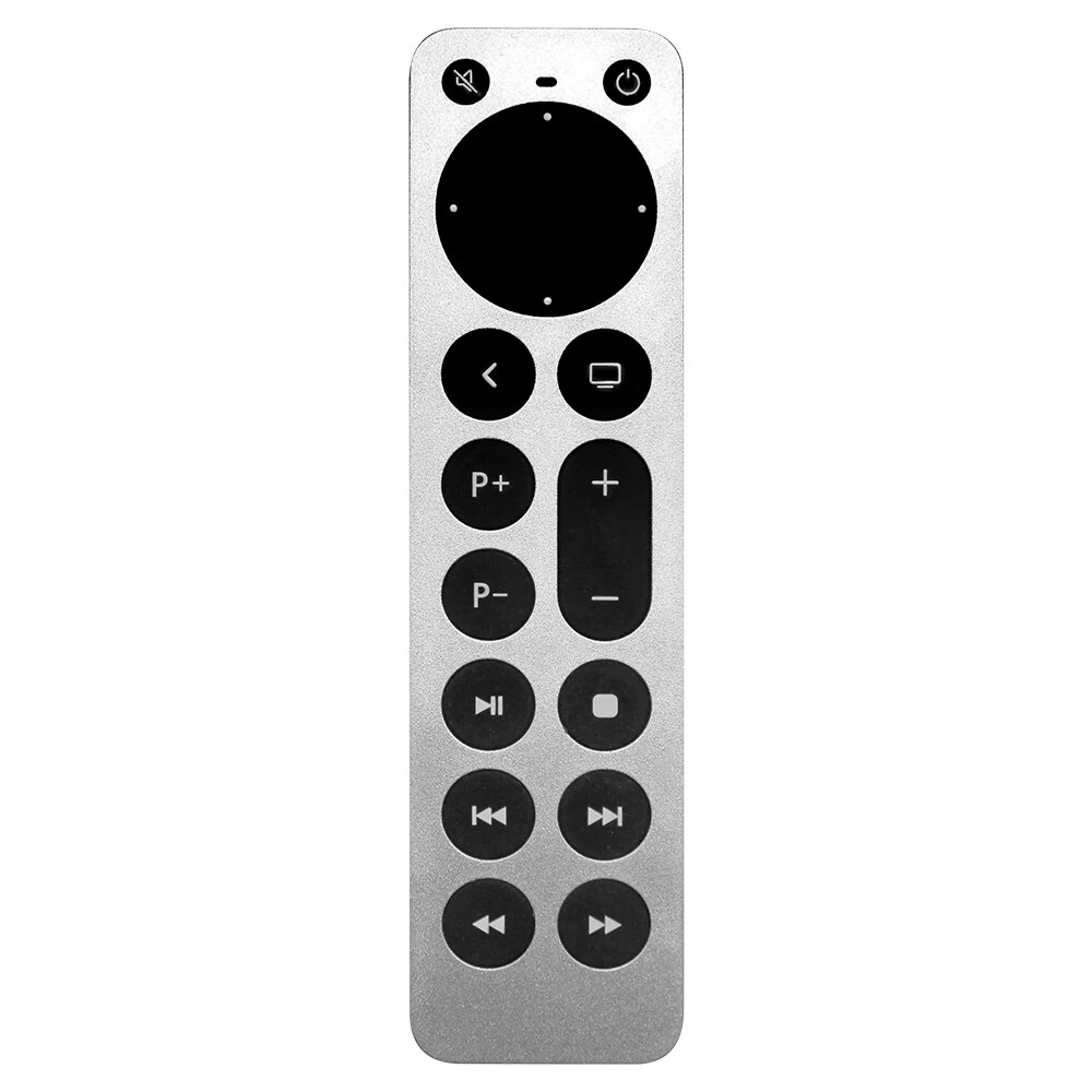 Télécommande Apple TV de remplacement pour Apple TV 4K/Gen 1 2 3 4/ HD A2843 A2737 A2169 A1842 A1625 A1427 A1469 A1378 A1218 (sans voix): Default Title