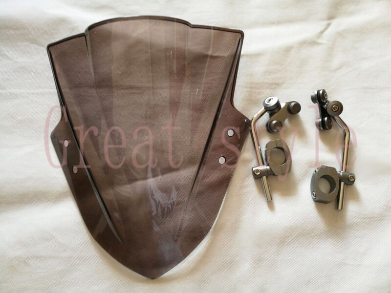 Moto bike Motorbike Windshield WindScreen For KTM Duke 125 200 390 690 1290 Super Duke R: 15