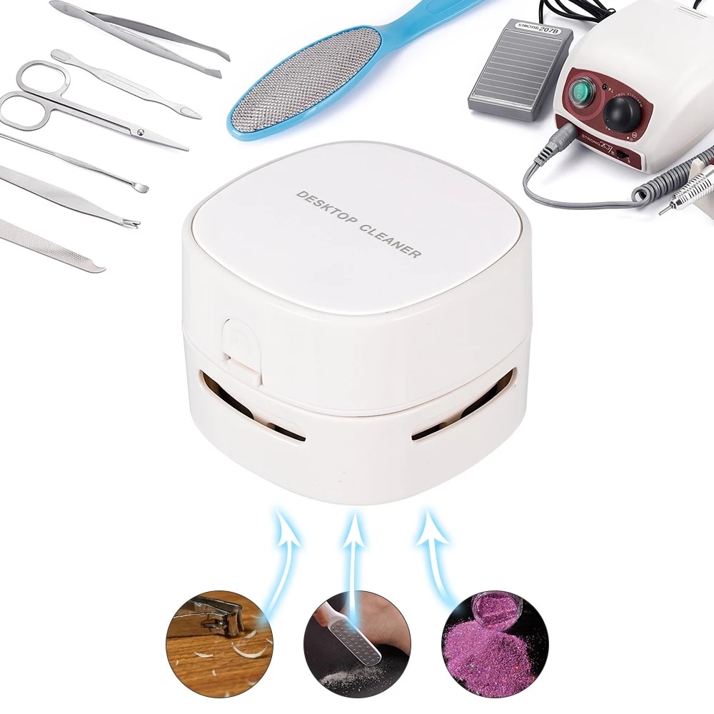 Odkurzacz biurkowy mini odkurzacz na biurko wysoki poziom ssania materiał mocny i trwały stół łapacz kurzu ssać okruchy brud