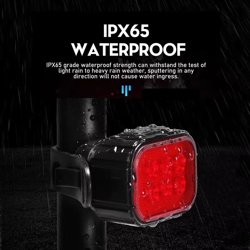 Bicycle Front Rear Lights USB Rechargeable Lamp LED Headlight Waterproof Taillight Portable Mountain Road Bicycle Accessories