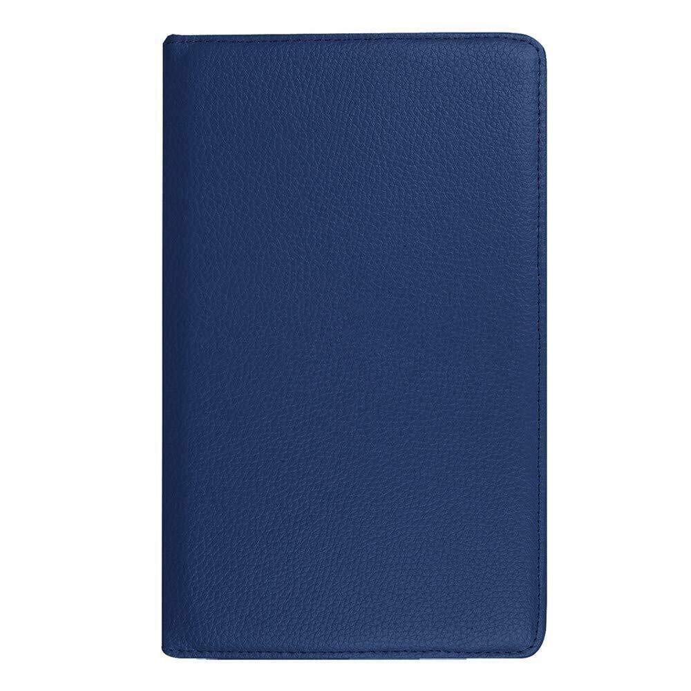 Til samsung galaxy tab  s6 lite 10.4 p610 sm-p610 p615 etui cover tablet shell beskyttende etui+ pen+film: Mørkeblå