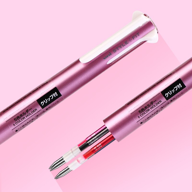 1pc Uni Style Fit Gel Multi Pen Refill - 0.38 Mm 16 Colors Available Writing Supplies UMR-109-38