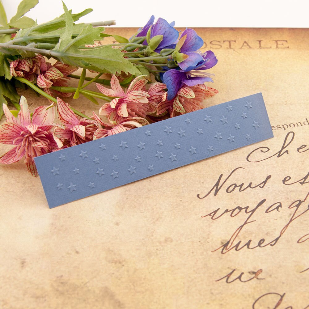 Embossed Plate For DIY Paper Cutting Dies Scrapbooking Plastic Embossing Folder Em208