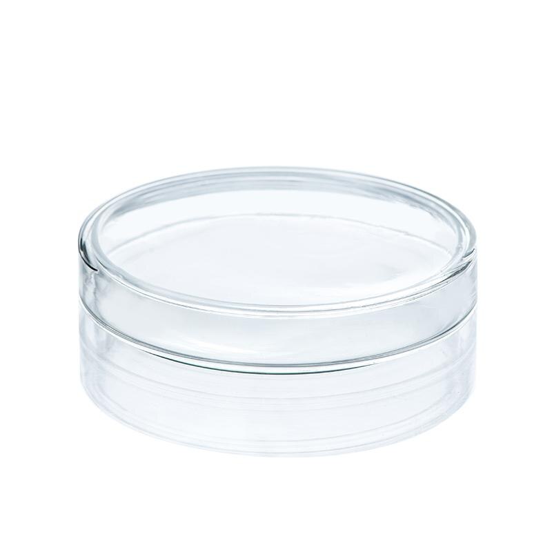 10 stk 60mm glas petriskål laboratorie kemisk biologi petriskål