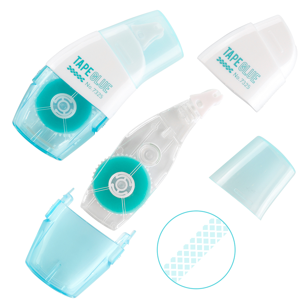 2 tipi di puntini biadesivi nastro riposizionabile corridore/linea solida adesivo nastro adesivo distributore fai da te 26 piedi