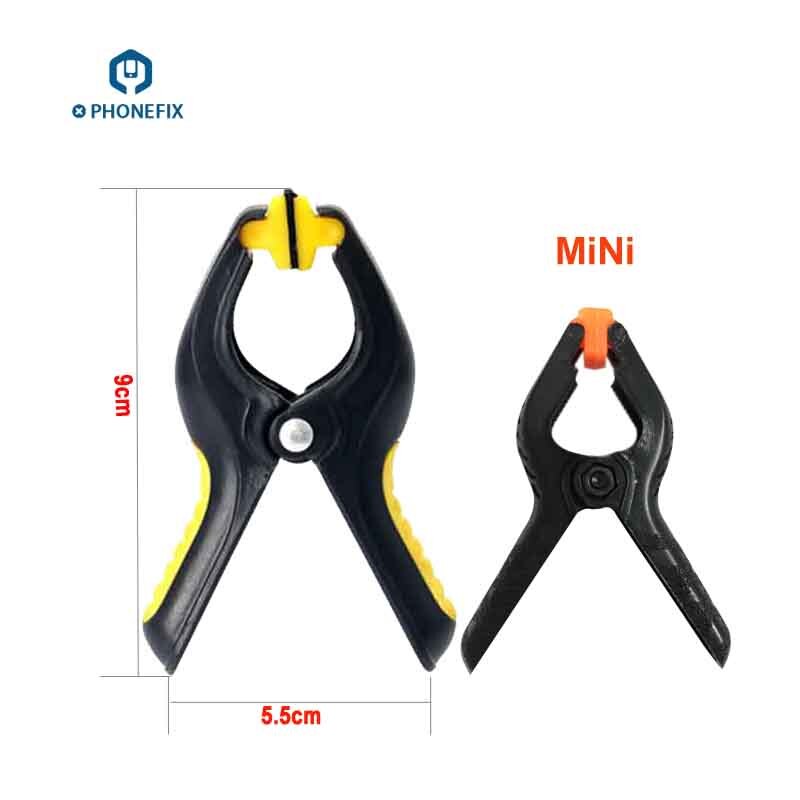 PHONEFIX Phone Screen Fastening Clamp Holding Repair Tool Plastic Clip Fixture for iPhone Repair Mobile Screen Fasten Clip
