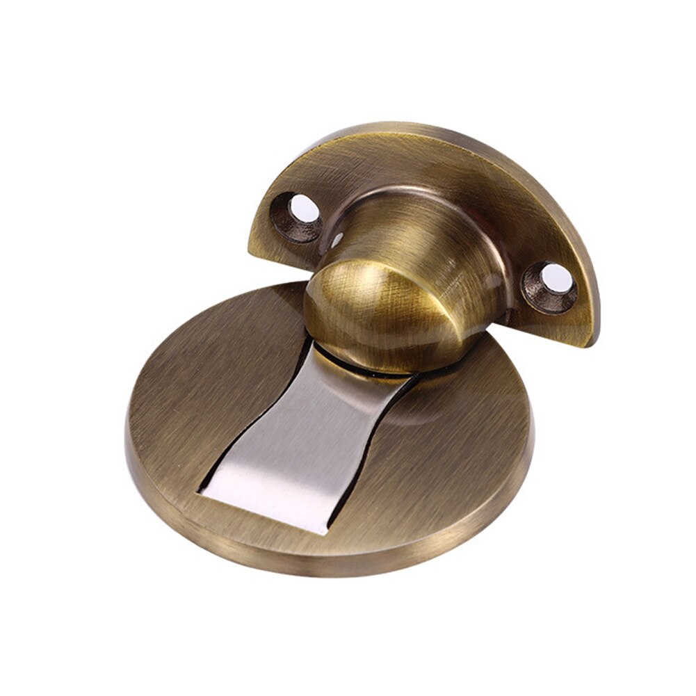 Home Improvement Magnetic Door Stops 304 Stainless Steel Door Stopper Door Holders Catch Floor Nail-free Doorstop Door Hardware: green bronze