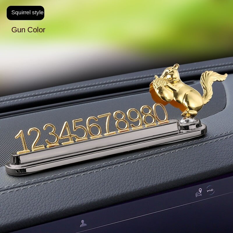 Car Temporary Parking Sign Car Car Moving Car Interior Decoration Supplies Decoration: X