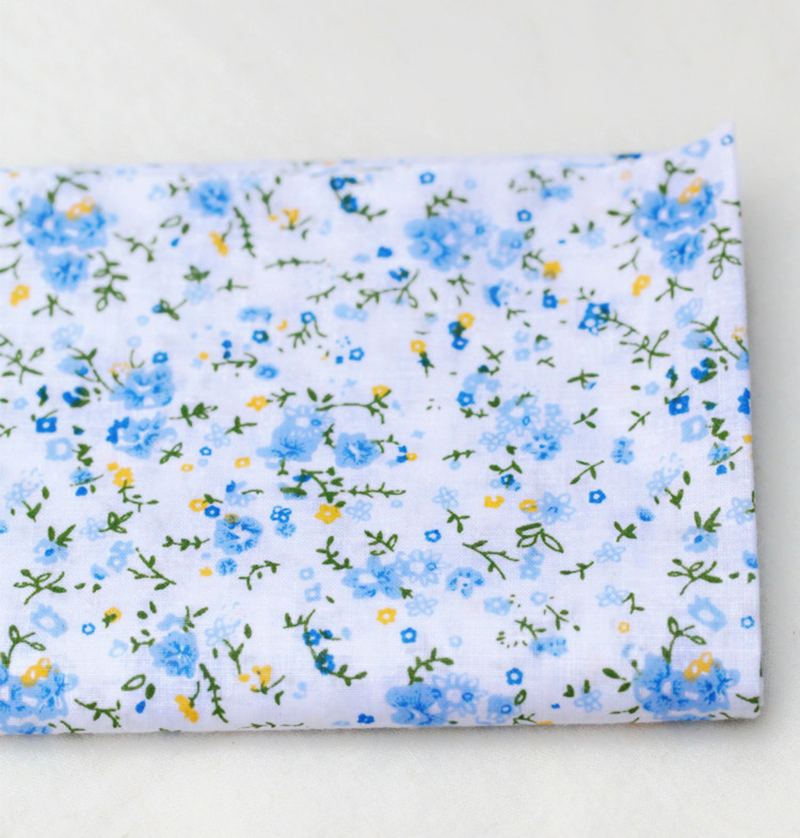 7 stk / sæt 25 cmx 25cm kvadrat bomuldsstof trykt stof syning quiltestoffer til patchwork håndarbejde diy håndlavet materiale