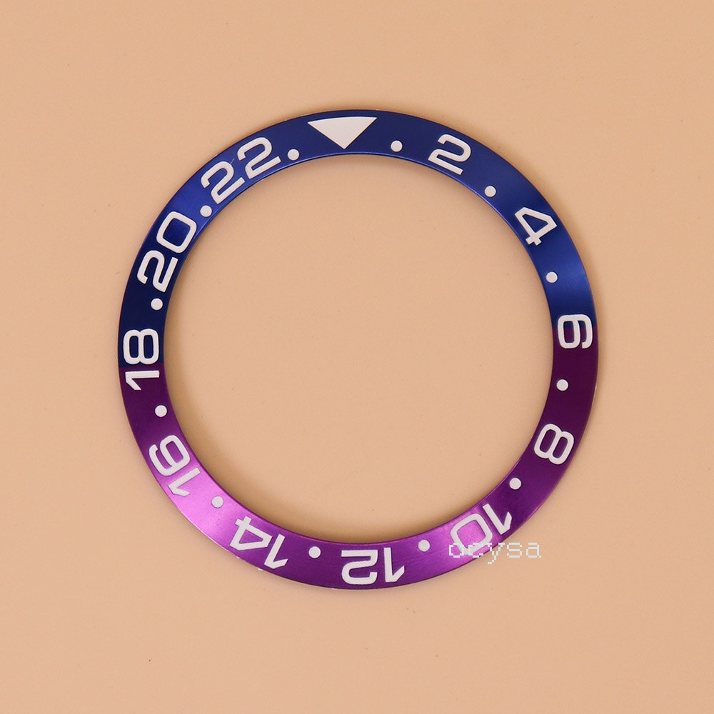 Buitendiameter 38mm binnendiameter 30.5 behuizing aluminium frame inzetstuk voor 40mm gmt behuizing: A4 gmt