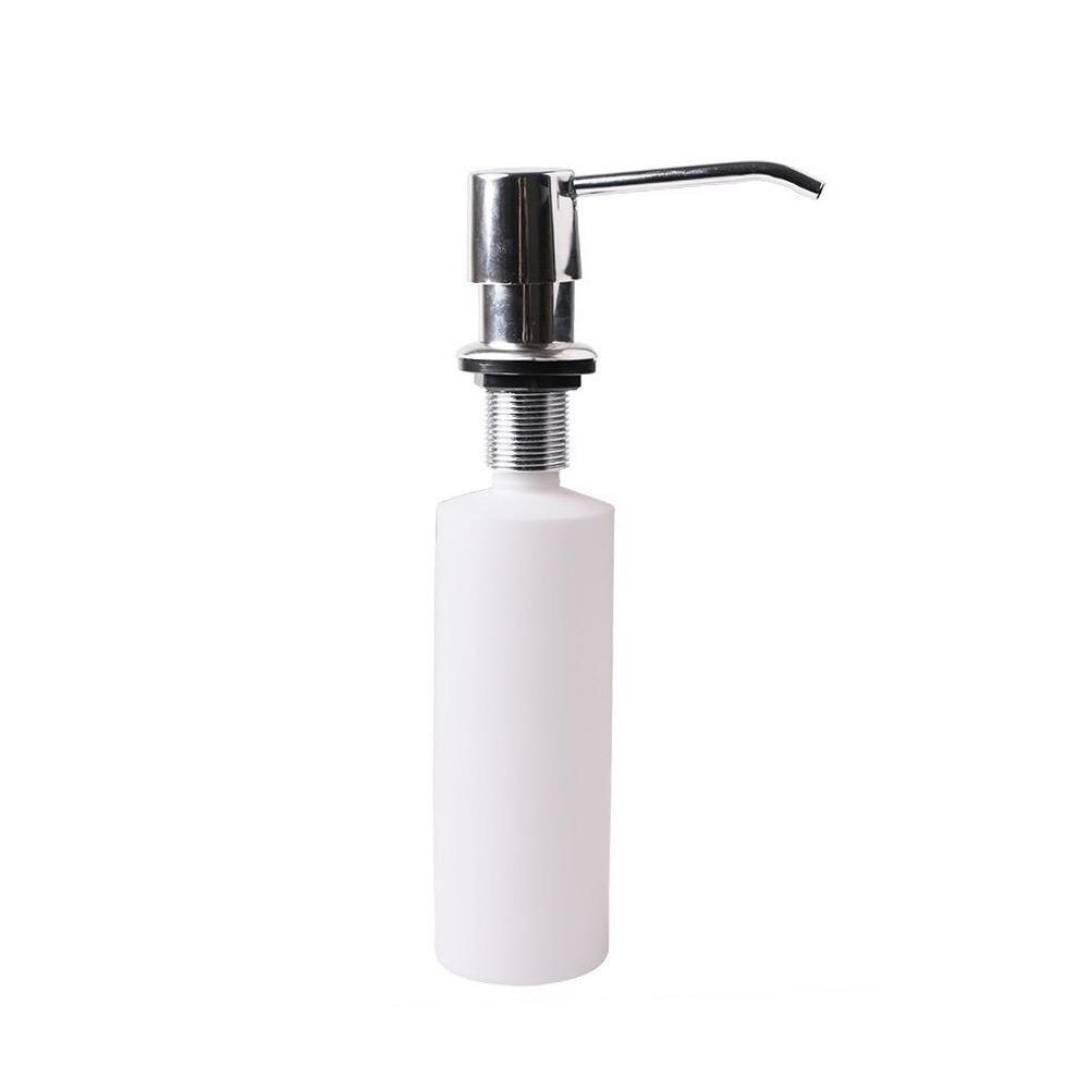 Sink Soap Dispenser Kitchen Sink Full Plastic Sink Safe Soap And Durable Abs Soap Hand Plastic Dispenser Bottle Y5J1: Default Title