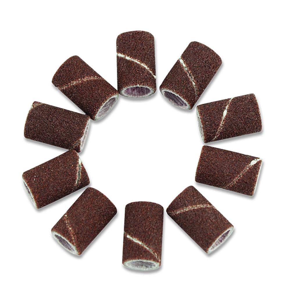 50 stuks schuurbanden, hulzen, elektrisch polijstschuurpapier, cirkelschuurmachine, nagelkunstboor, vijl, salontips, gereedschap, dremelaccessoires