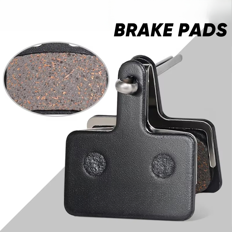 Pastilhas de freio para bicicleta mtb, pastilhas de freio a disco hidráulico duráveis, adequadas para b01s, semi-metal, mtb, ciclismo de estrada, resistente ao desgaste, peça de pastilha de freio