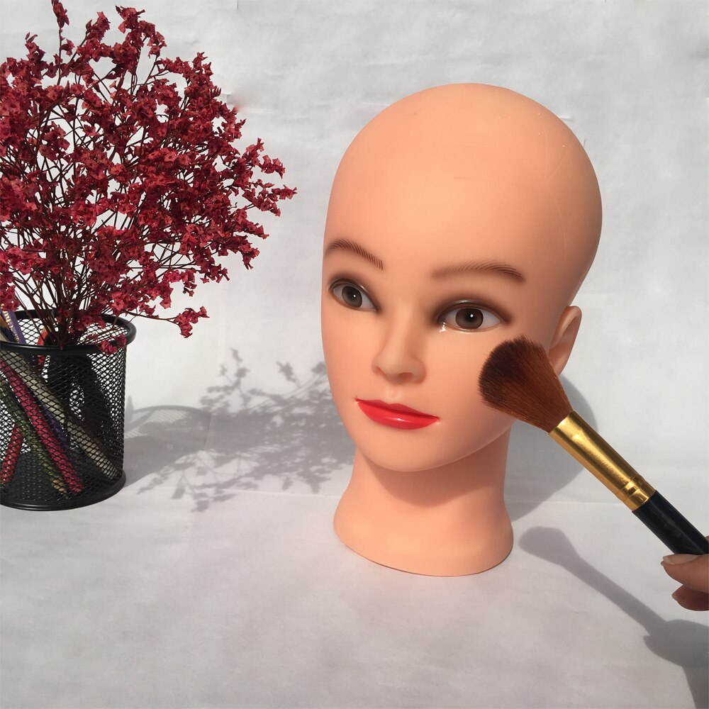 Maquillage pratique formation cosmétologie Mannequin support à pince tête visage modèle + pince gratuite
