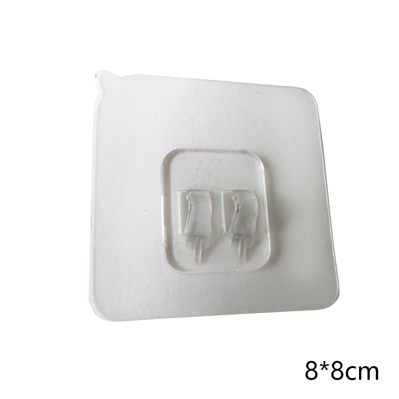 4 stuks plastic haken voor thuis, waterdichte klevende haak voor keuken, badkamer, plank, sticker, muur, sterke klevende haak, hanger